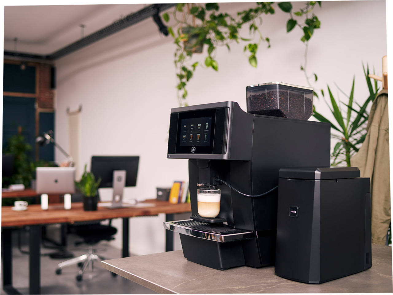 Gio Coffee Baristi 100 koffiebonenmachine voor op kantoor