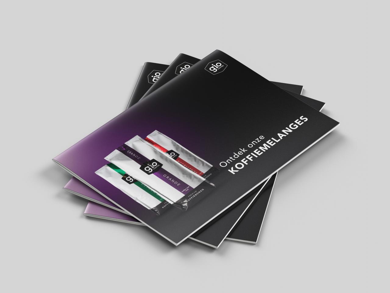 Brochure: Gio Coffee Koffiemelanges