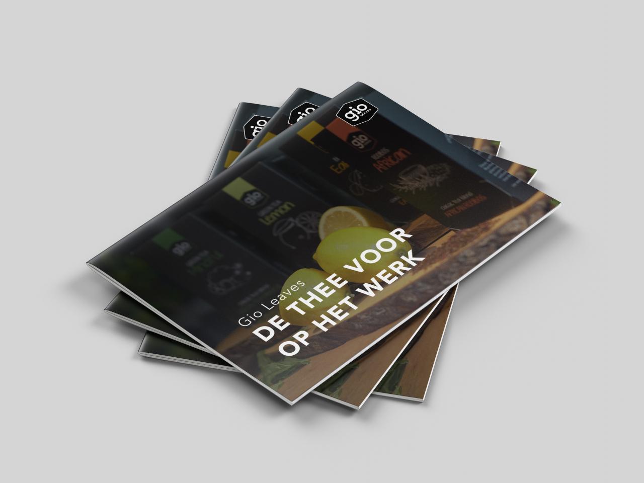 Brochure: Gio Leaves - Thee Voor Op Het Werk