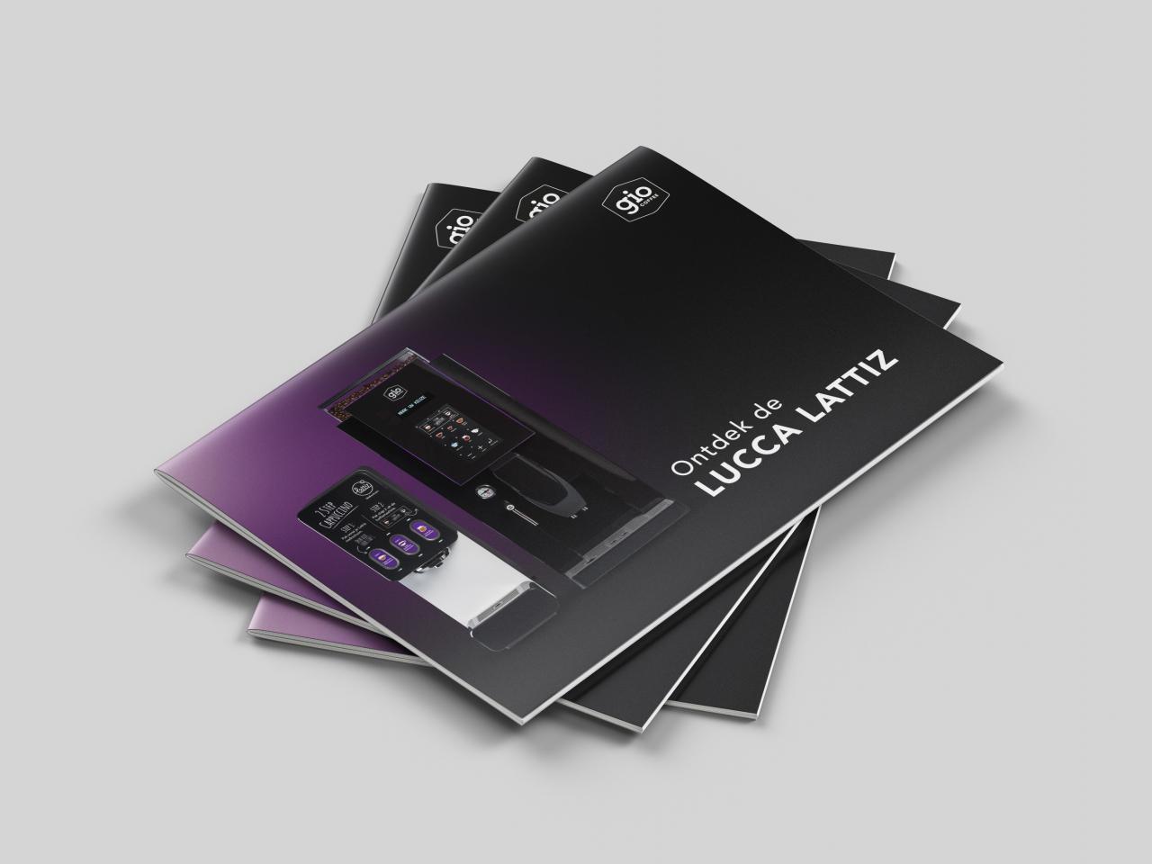 Gio Coffee productbrochure Lucca Lattiz