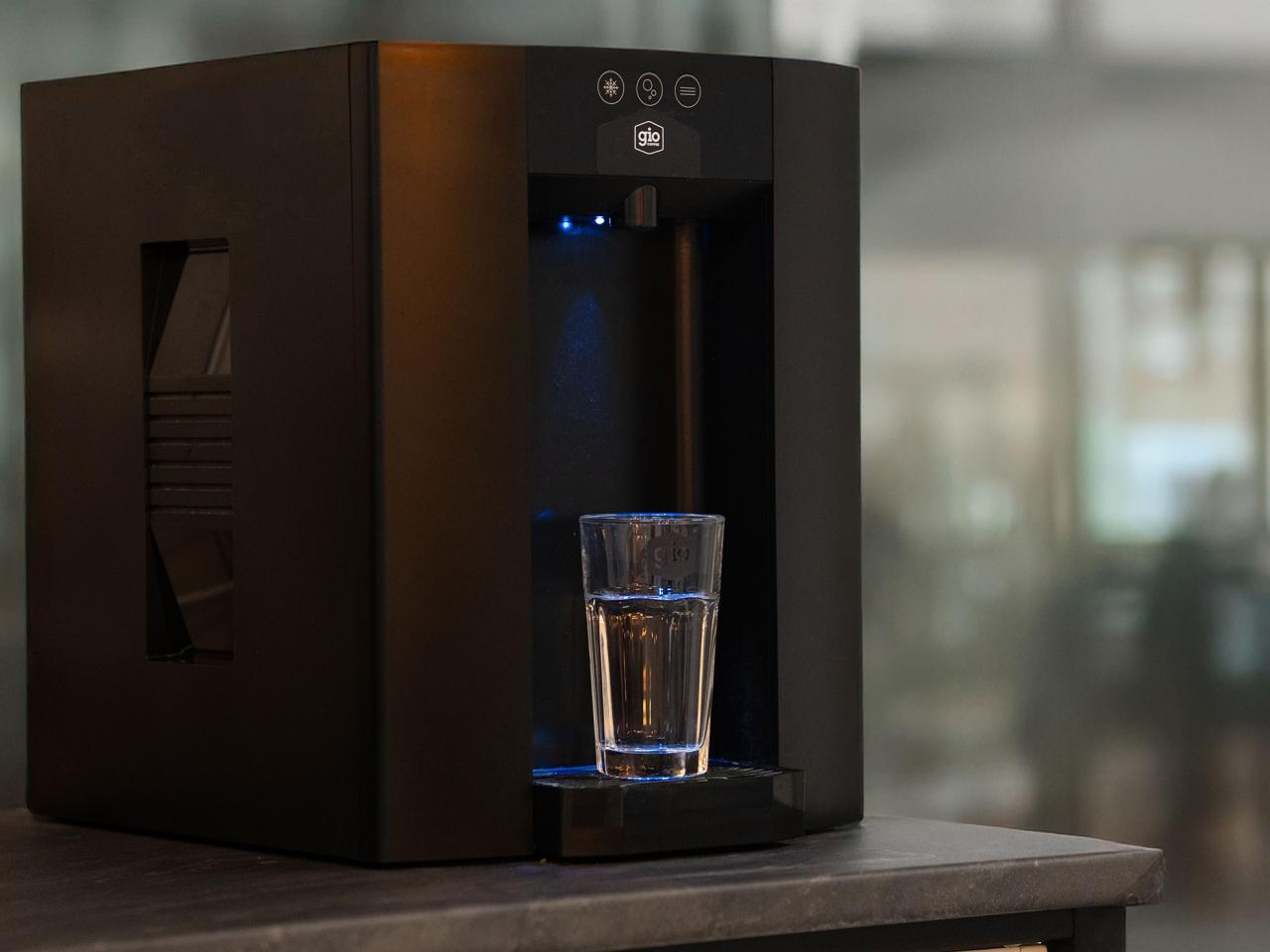 Gio Coffee waterkoeler voor op werk