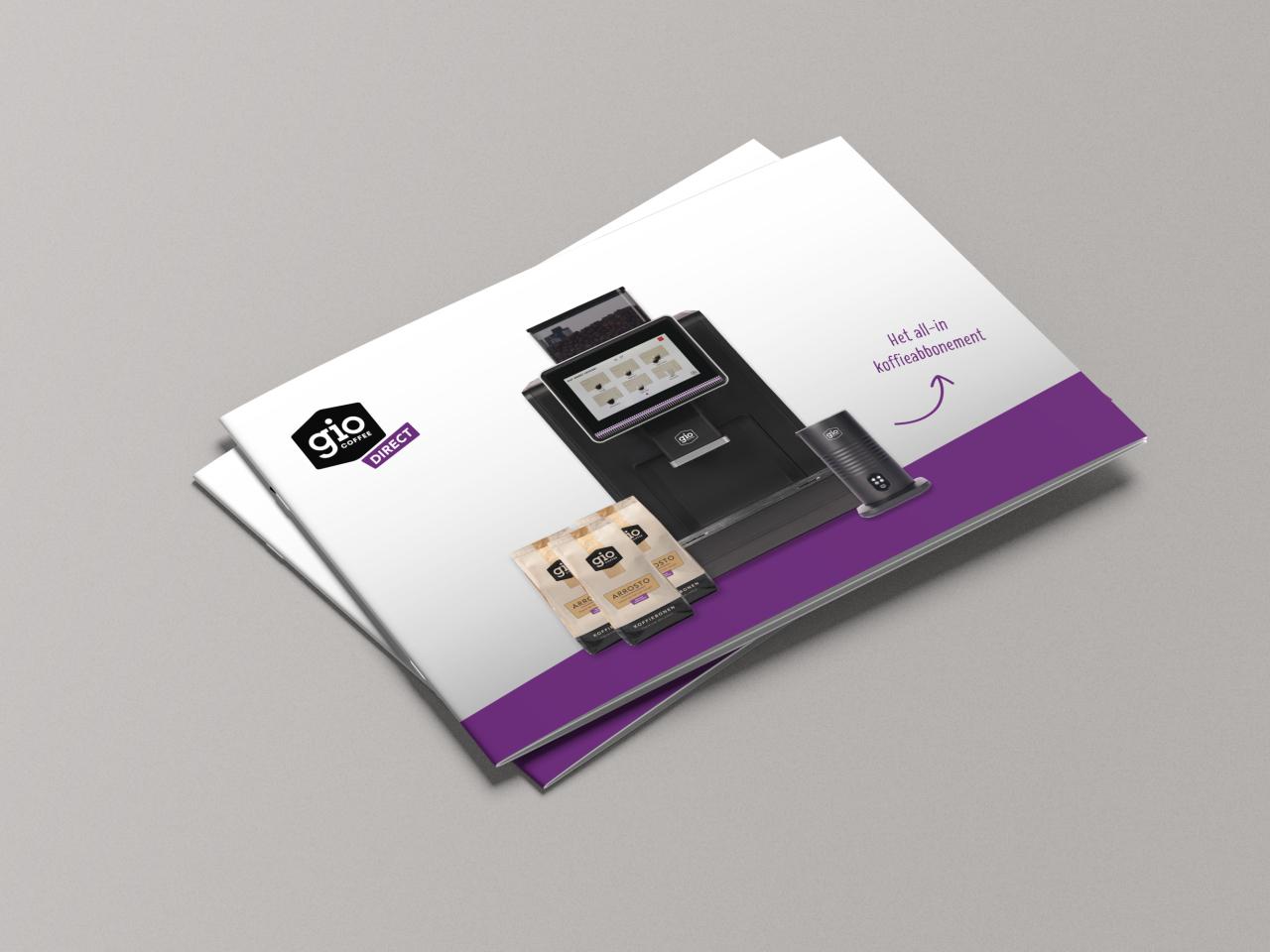 Gio Coffee Direct brochure