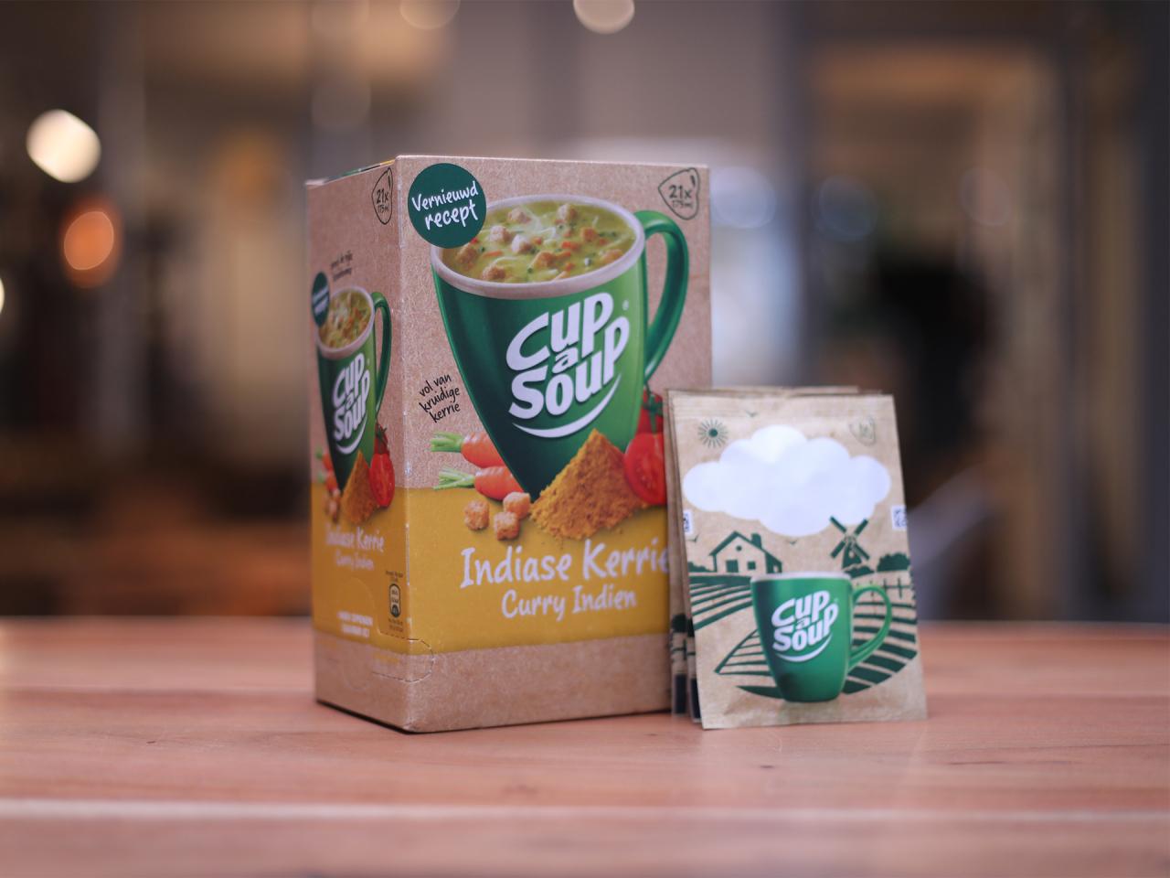 Cup A Soup Indiase Kerrie soep Gio Coffee Zakelijk