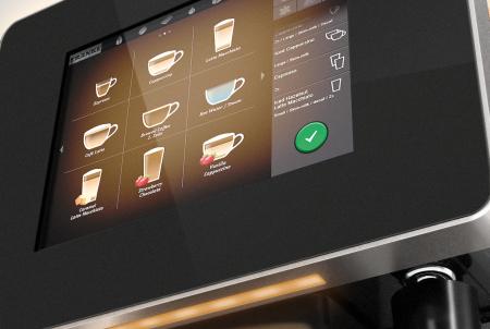 Gio-Coffee-Franke-A600-koffiebonenmachine-uitgebreid-professioneel-zwart-display