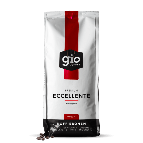 Gio Coffee - Eccellente Koffiebonenmelange - Koffie Zakelijk