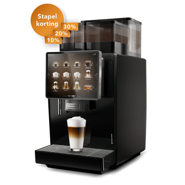 Franke A800 Koffiebonenmachine Links Stapelkorting