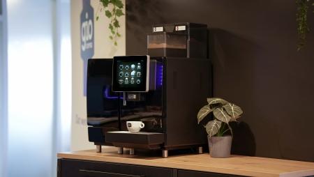 Franke koffiemachine bij Gio Coffee