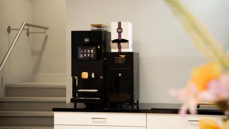 Gio Coffee koffiemachine bij SCOH