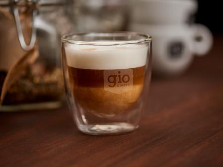 Gio Coffee kop latte macchiato