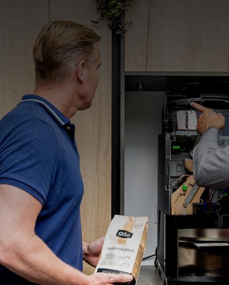 Gio Coffee service en onderhoud
