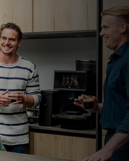 Koffiemachines voor op kantoor van Gio Coffee