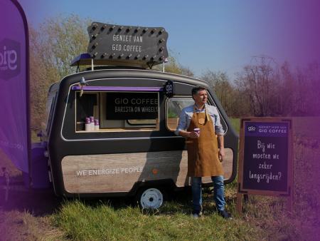 Gio Coffee - Promotiematerialen header