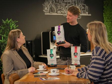 Koffieproeverij in Gio Coffee Experience Center 