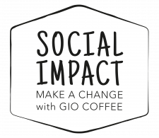 Social Impact logo Gio Coffee