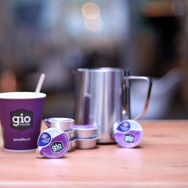 Gio Coffee Melkcupjes voor zakelijk gebruik