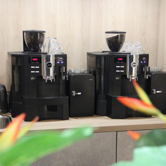 Koffiemachine voor bedrijven in retail van Gio Coffee