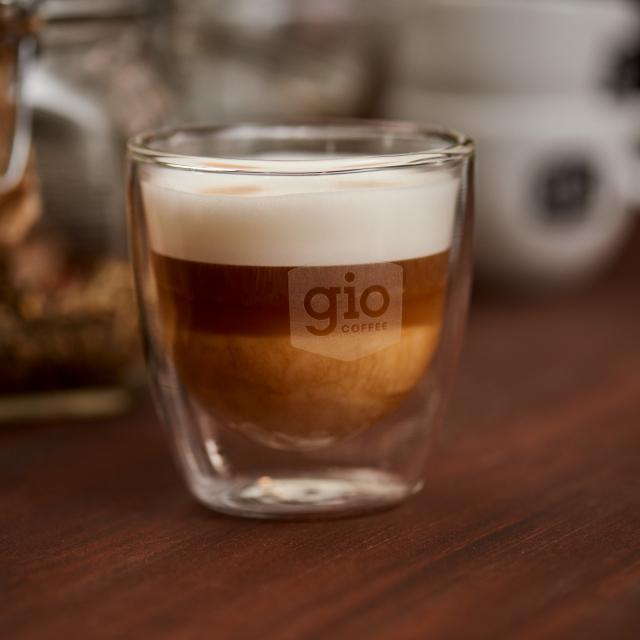 Gio Coffee kop latte macchiato