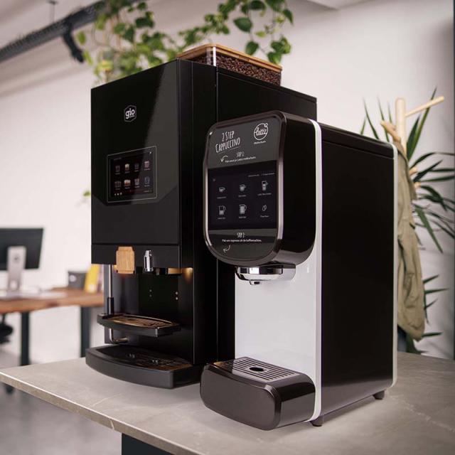 Lagundo Lattiz koffiebonenmachine van Gio Coffee