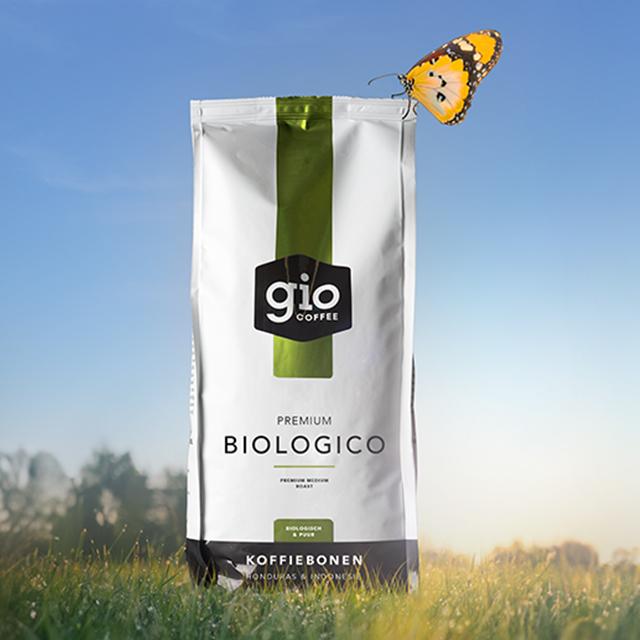 Sfeerbeeld Gio Coffee Biologico Koffiebonen