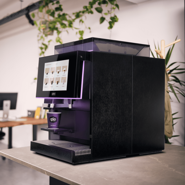 Gio Coffee Alba koffiemachine op kantoor